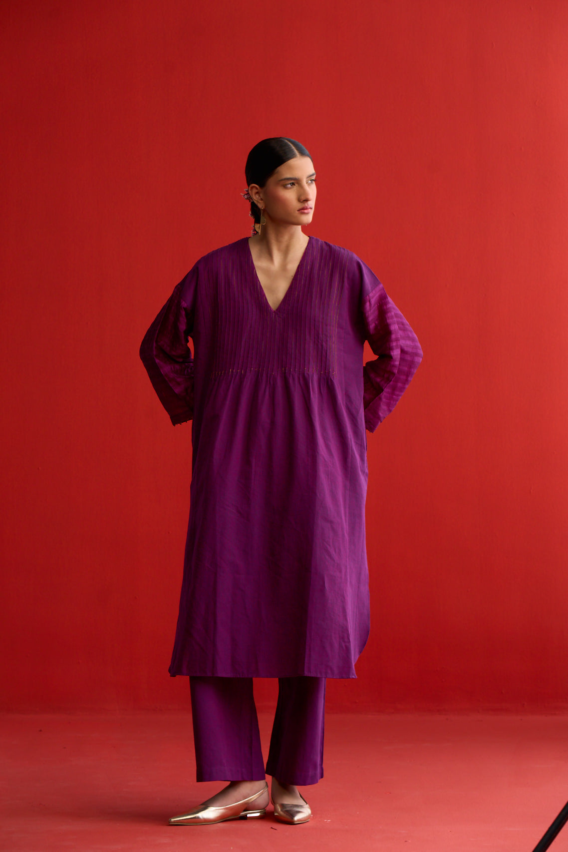 Shirin  Woven kaftan Kurta