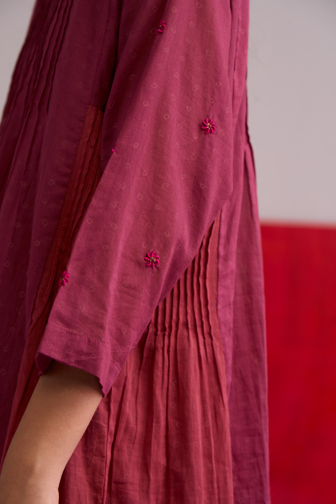 Roya Watermark print kurta & Pant set