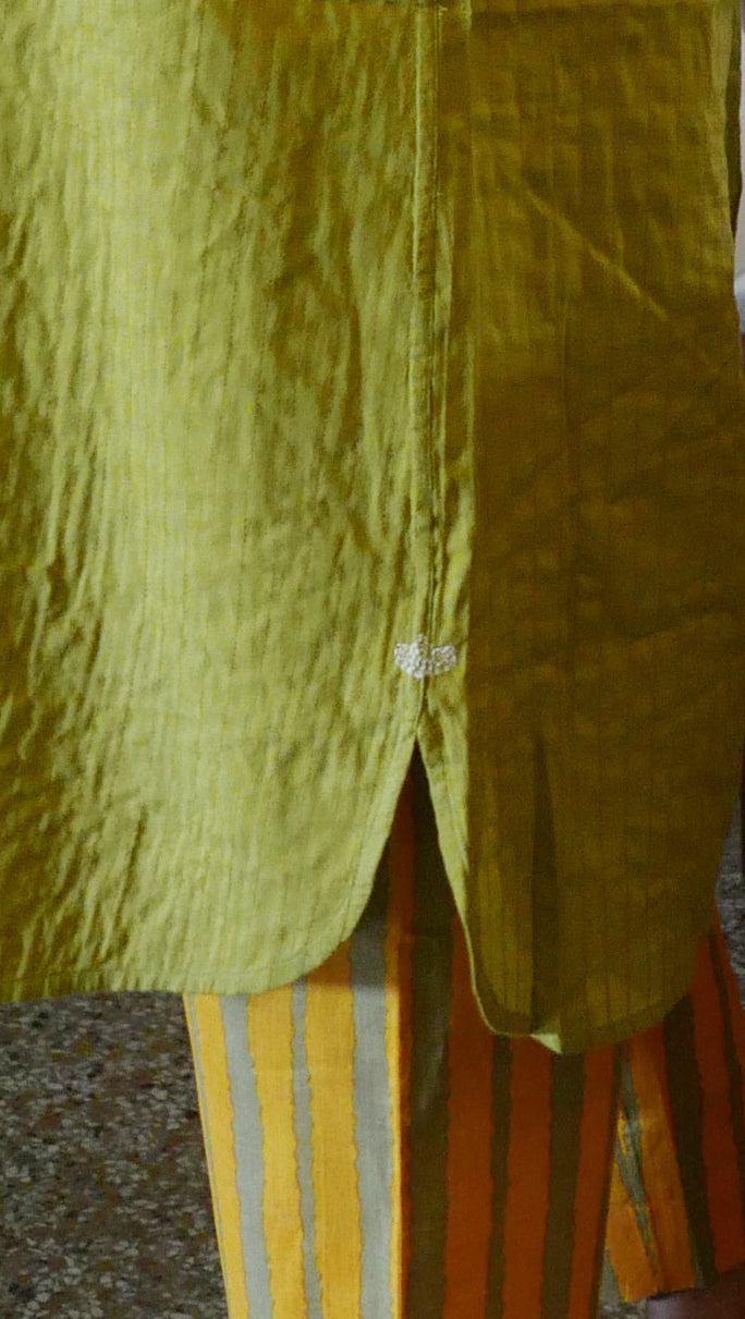Iris Quilted Tunic & Printed Pant Set