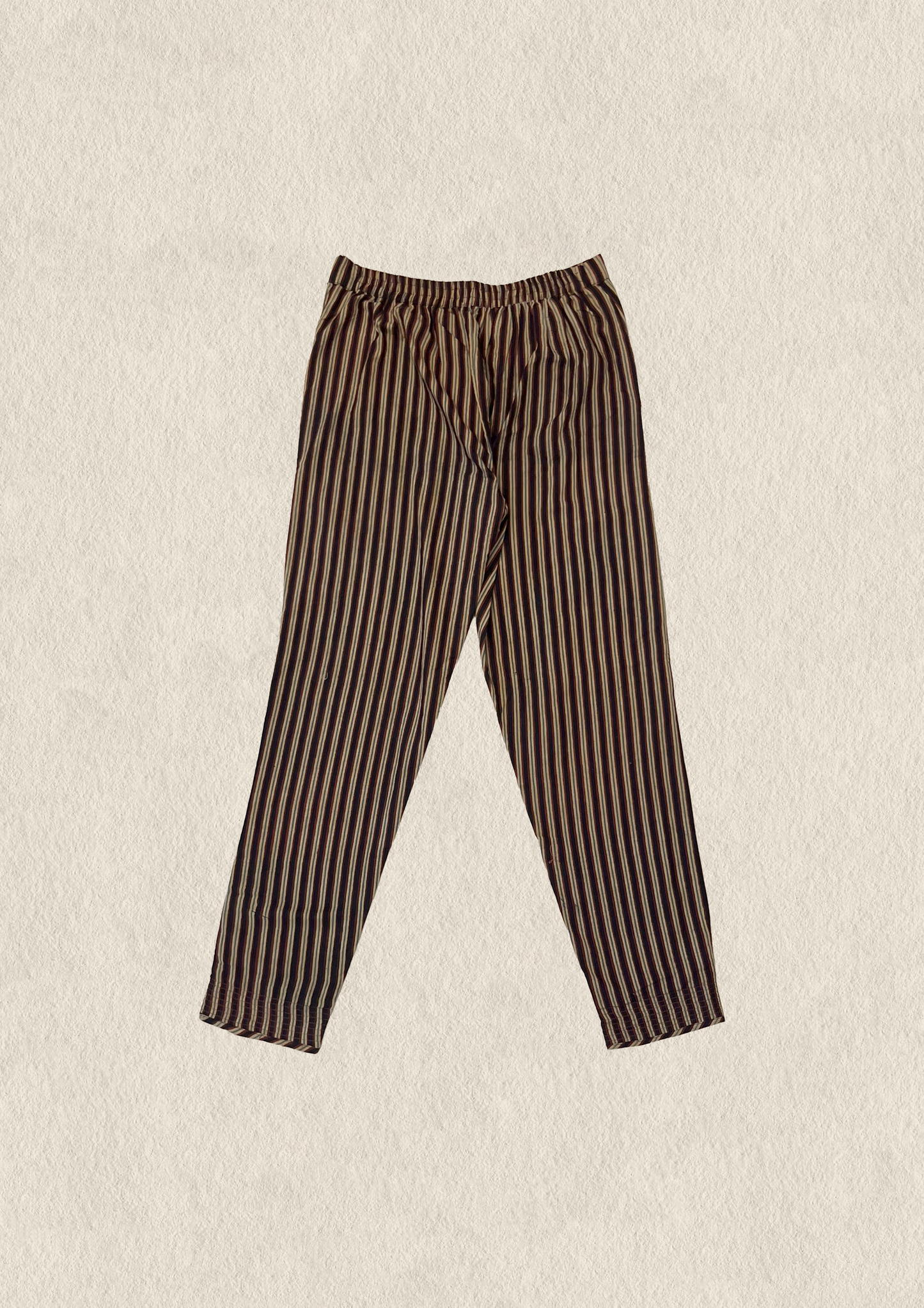 Ajrakh Stripe Slim Pants