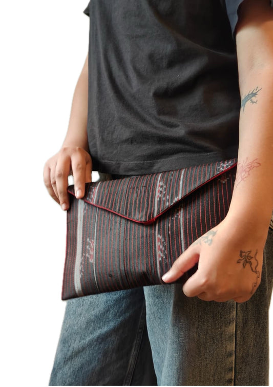 ReLove Envelop Ikat Evening Clutch