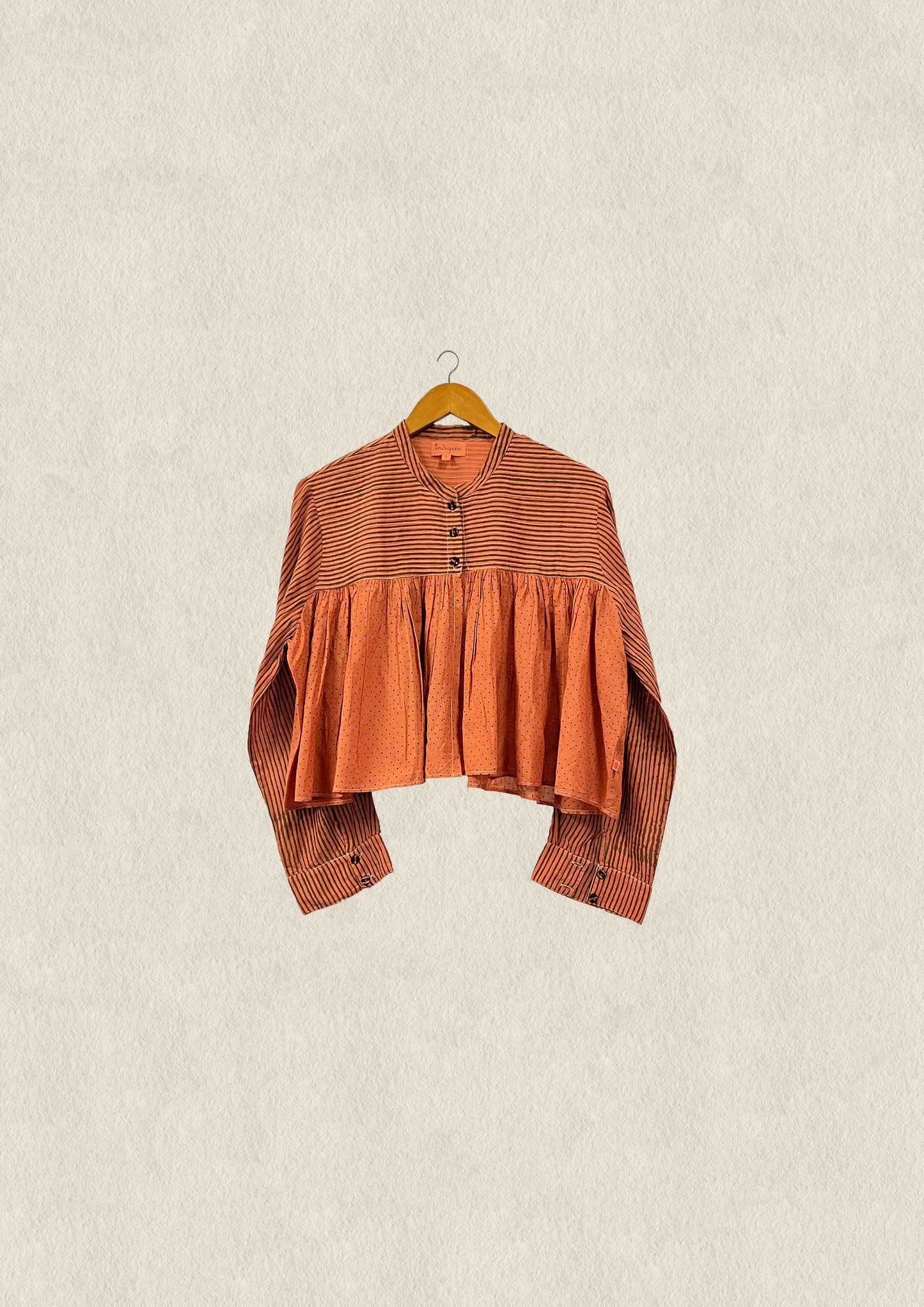 Bruna Printed Gauze Bolero