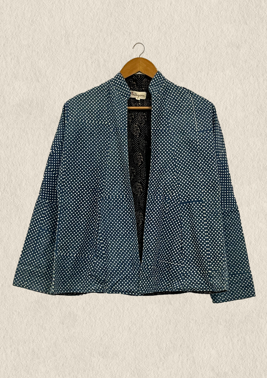 Dosuti Hand Printed Raglan Sleeve Jacket