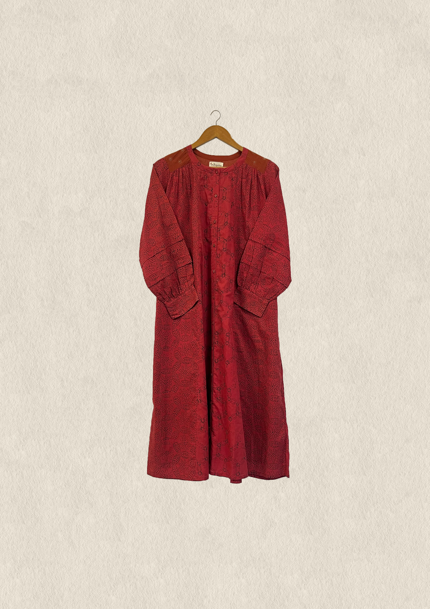 Bliss Printed Mulmul Paneled Tunic