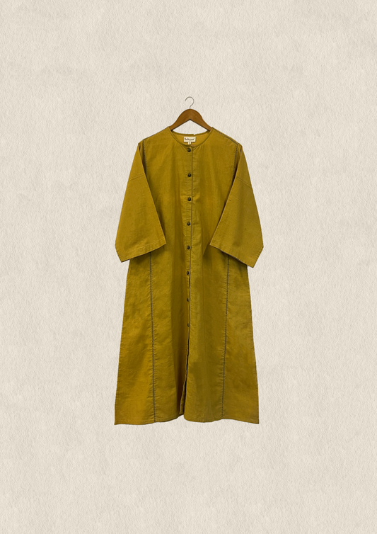 Linen straight fit Kurta
