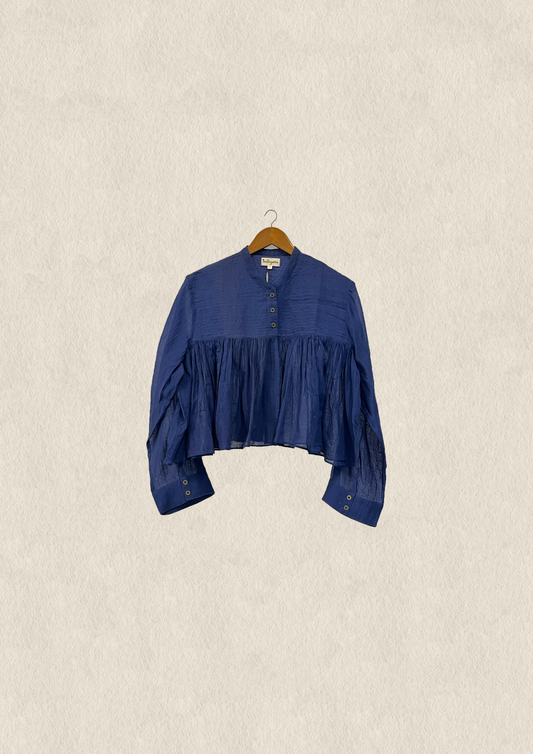 Indigo Two Piece Layered Top