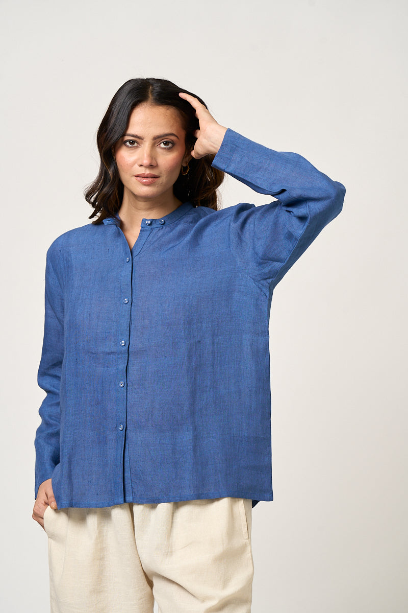Droplet Linen Shirt