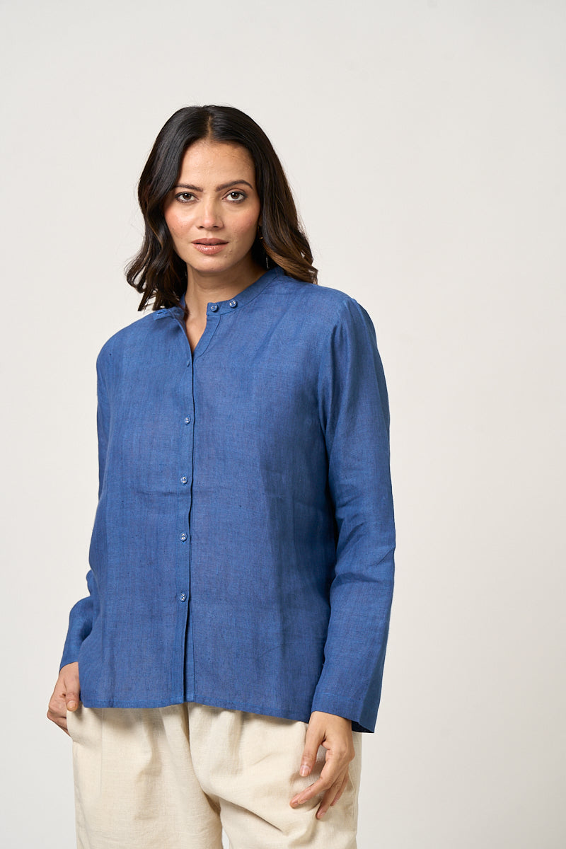 Droplet Linen Shirt