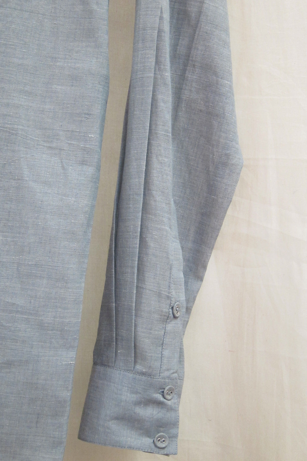 Grey Collared Chambray Shirt