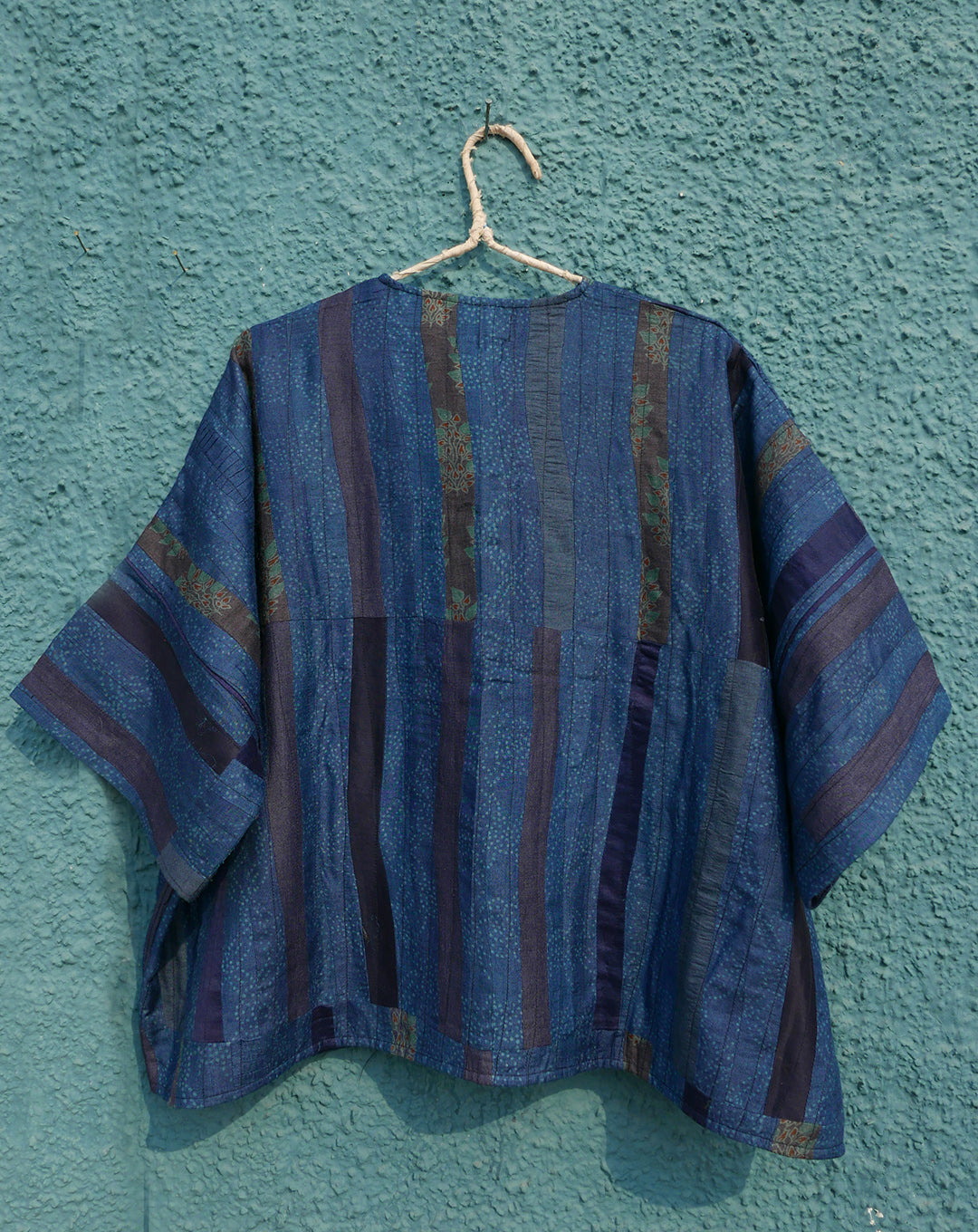 Kyoto Silk Re-purposed Cropped Jacket