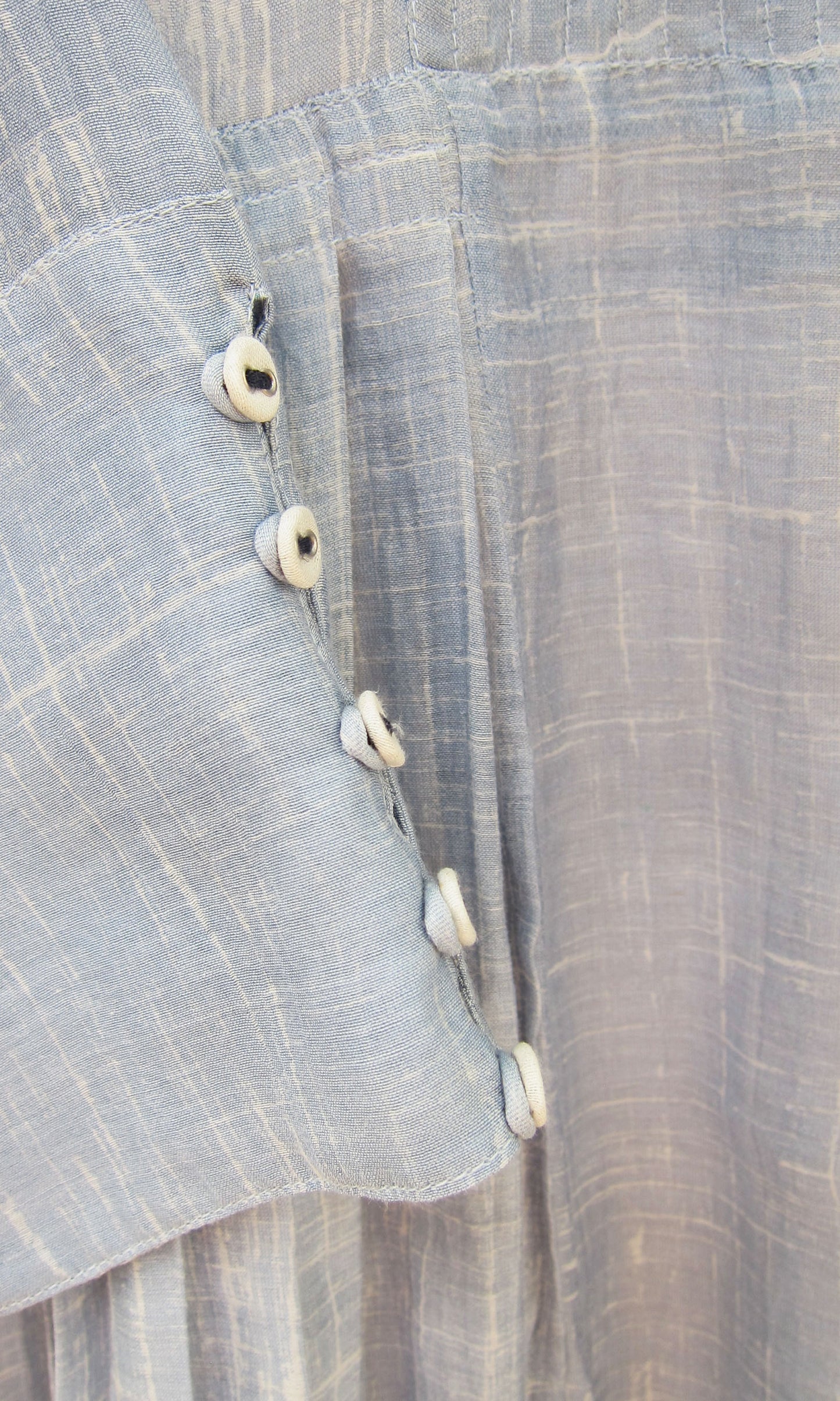 Pleated Waist Silk Cotton Kurta
