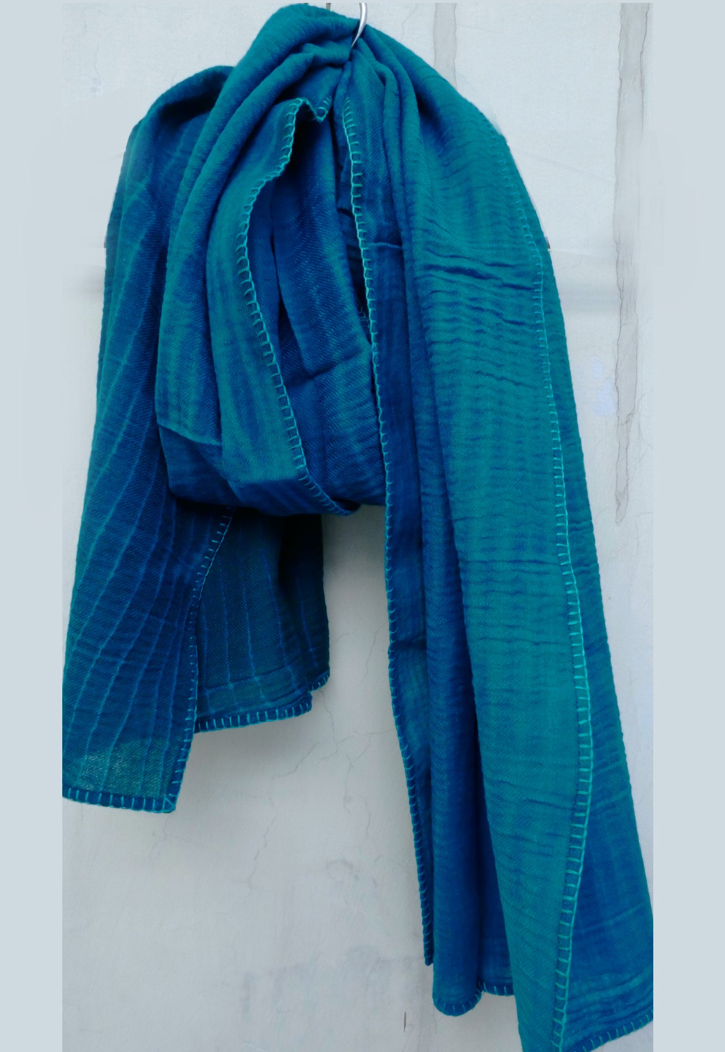 Hand Tie Dyed Merino wool Stoles & Scarves