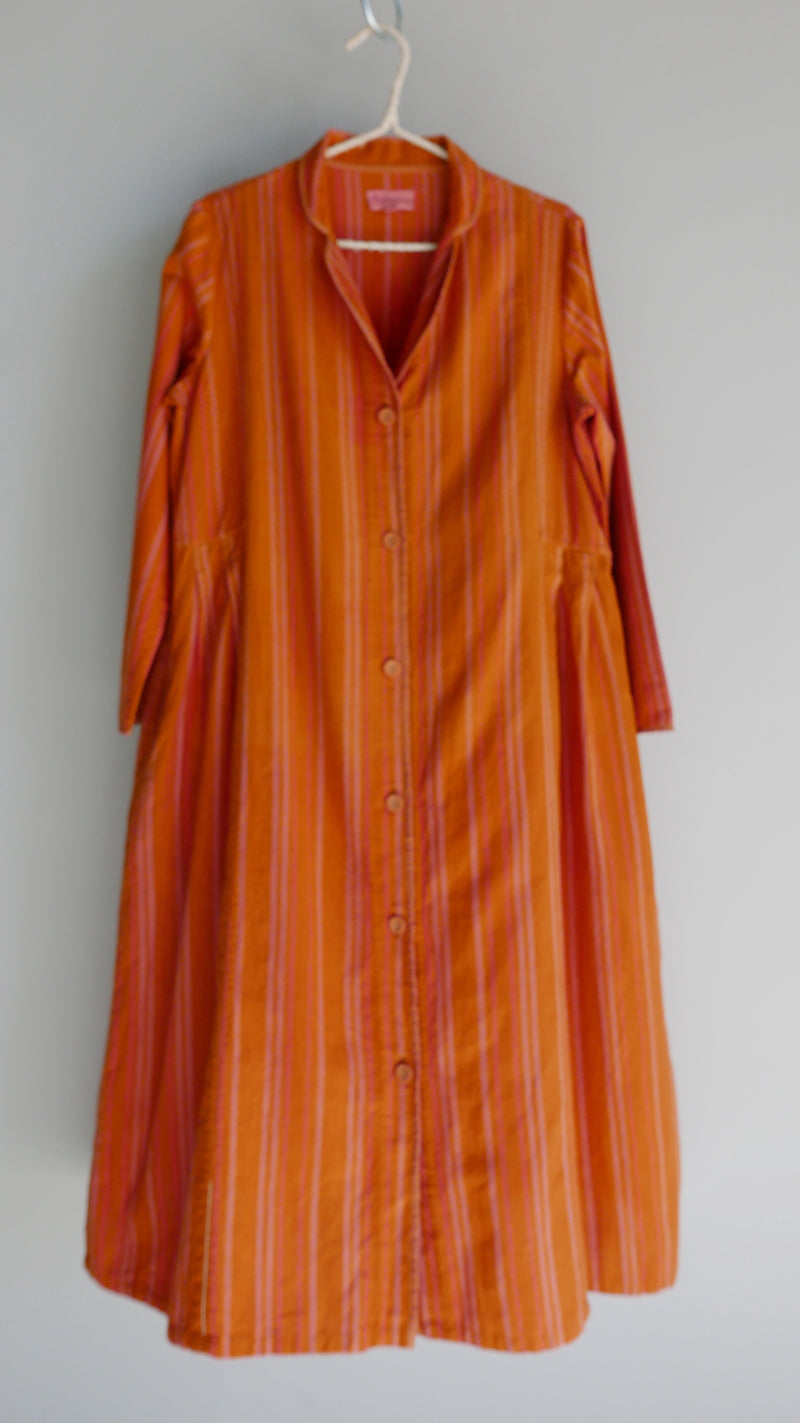 Amber Woven Stripe Cotton Jacket